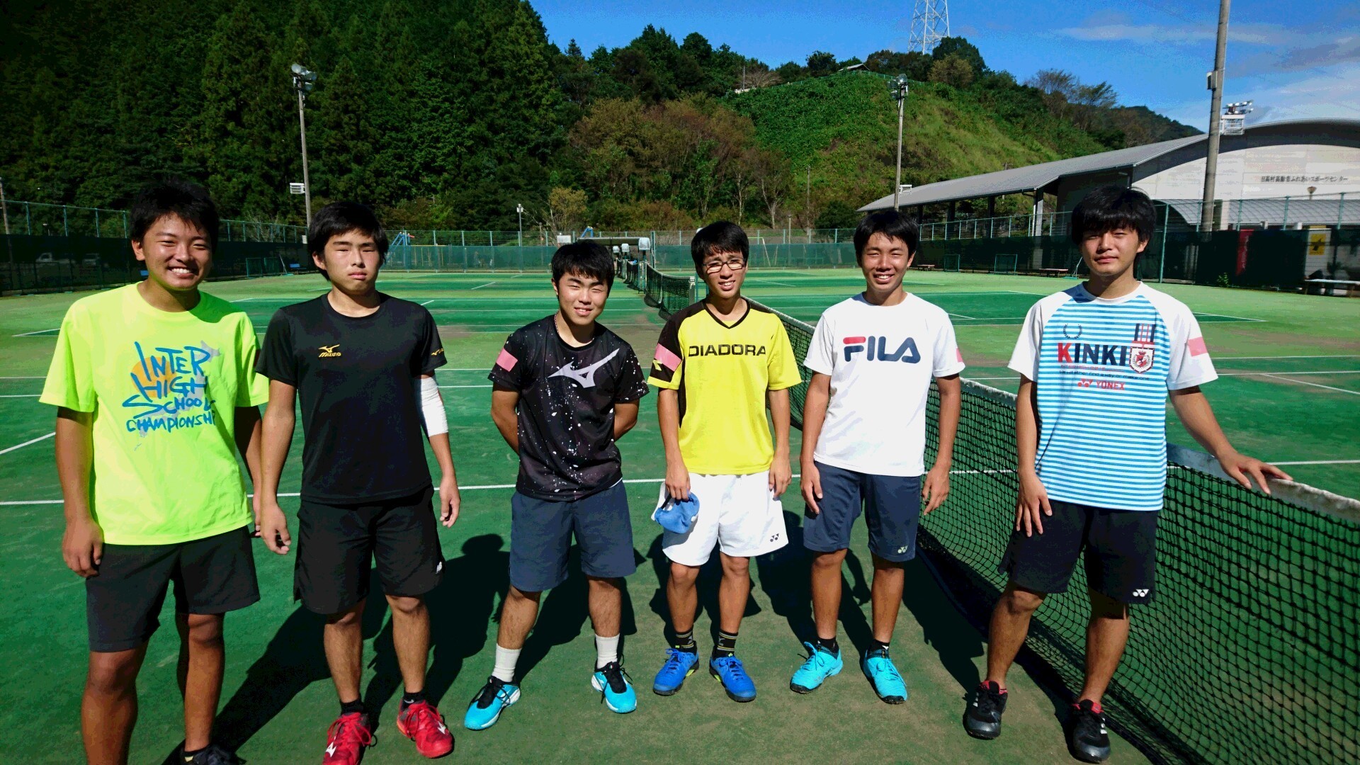 2 高知中学高等学校 テニス部 男子